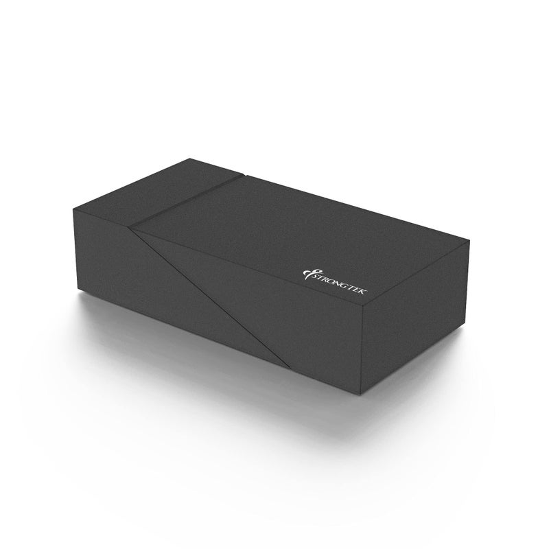 StrongTek Yoga Foam Wedge Blocks (Pair) Soft Wrist Wedge, Supportive Foot Exercise Accessories, Balance, Strength, Yoga Strap, Pilate, Fitness, Squat, Pushup, Plank, EVA Riser yoga block set (black) - Image 2